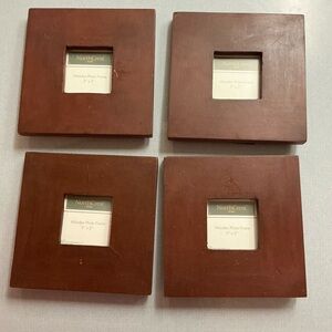 Northcrest Rich Brown Square Photo Frame Set